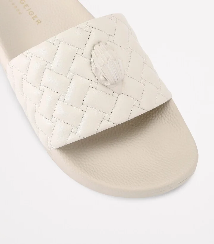 Kurt Geiger London Quilted Meena Eagle Slides - Image 3