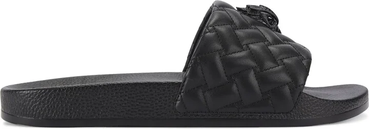 Kurt Geiger London Quilted Meena Eagle Slides