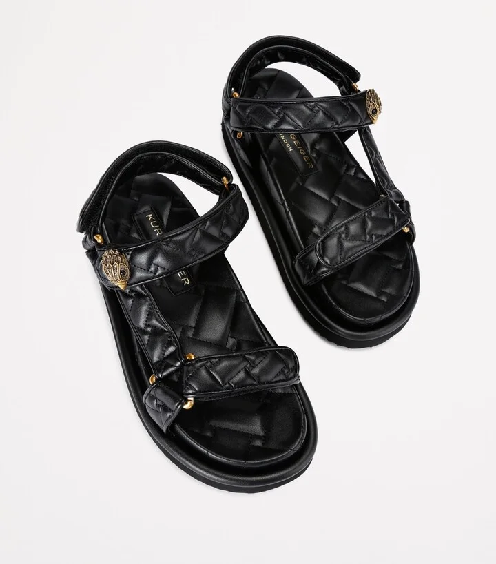 Kurt Geiger London Quilted Orson Sandals - Image 4
