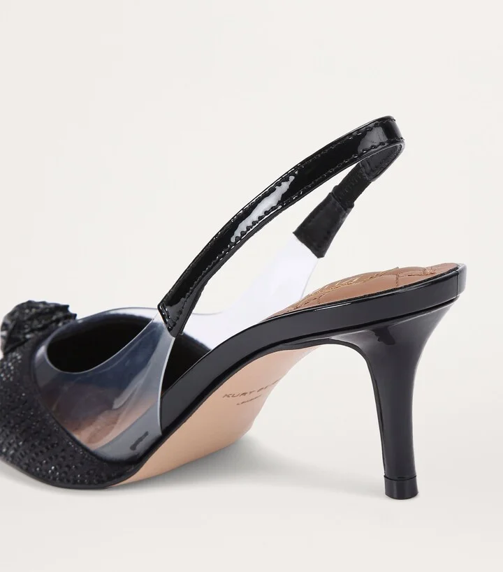 Kurt Geiger London Rhinestone-Embellished Belgravia Slingback Pumps - Image 2