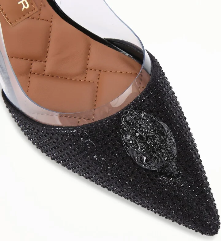 Kurt Geiger London Rhinestone-Embellished Belgravia Slingback Pumps - Image 4