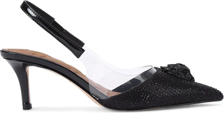 Kurt Geiger London Rhinestone-Embellished Belgravia Slingback Pumps