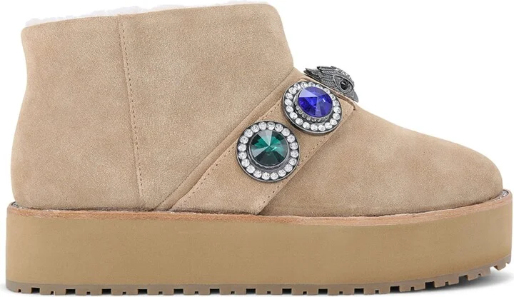 Kurt Geiger London Suede Embellished Octavia Boots