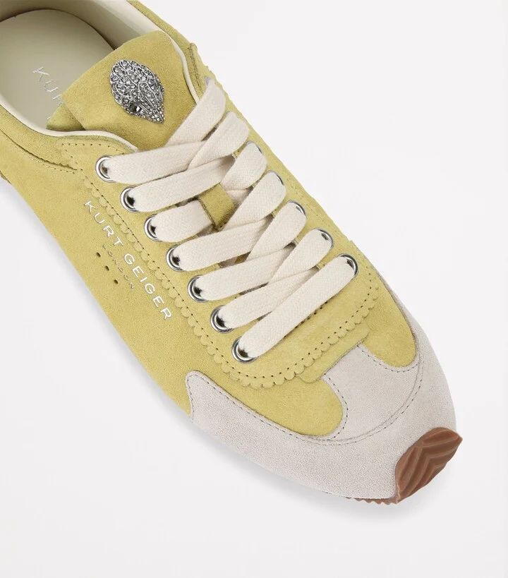 Kurt Geiger London Suede Islington Low-Top Sneakers - Image 3