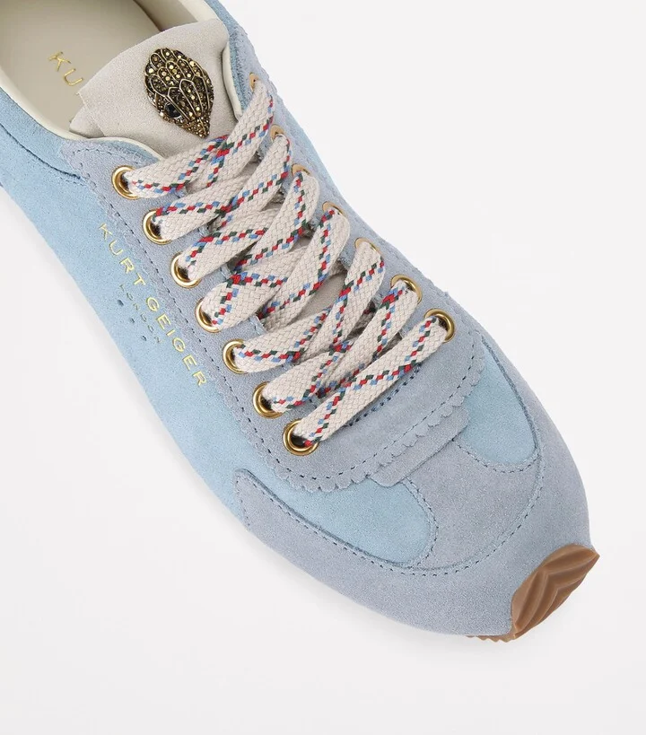 Kurt Geiger London Suede Islington Low-Top Sneakers - Image 3