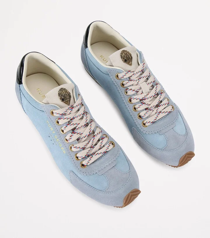 Kurt Geiger London Suede Islington Low-Top Sneakers - Image 4