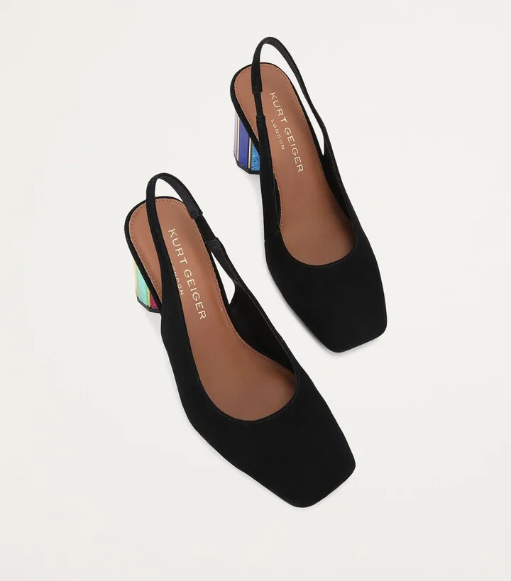 Kurt Geiger London Suede Slingback Heels - Image 3