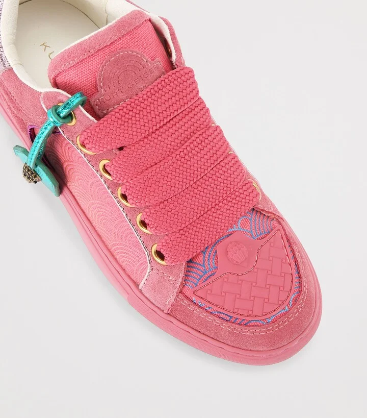 Kurt Geiger London Suede Southbank Tag Sneakers - Image 4