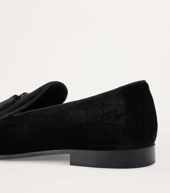 Kurt Geiger London Velvet Henry Loafters - Image 2