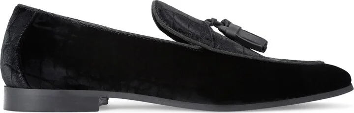 Kurt Geiger London Velvet Henry Loafters