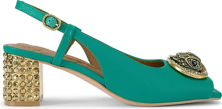 Kurt Geiger London Women's Chelsea Block Heel Slingback Pumps