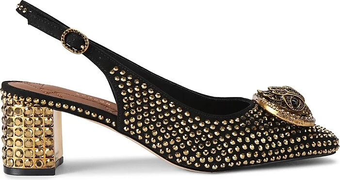 Kurt Geiger London Women's Chelsea Block Slingback Pumps