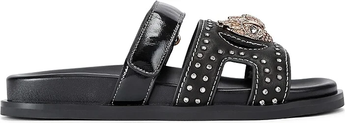 Kurt Geiger London Women's Eagle Studded Cutout Sandals