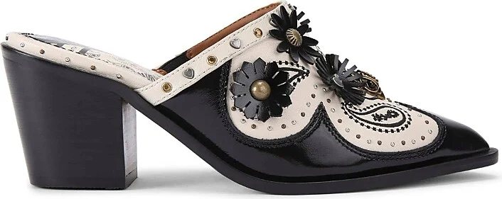 Kurt Geiger London Women's Flower Western Mules