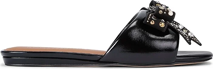 Kurt Geiger London Women's Kensington Bow Slide Sandals