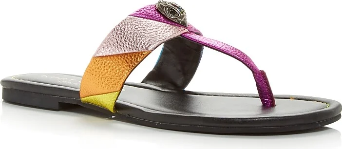Kurt Geiger London Women's Kensington T-Strap Sandals