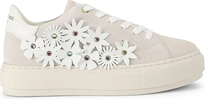 Kurt Geiger London Women's Laney Flower Sneakers