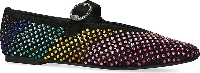 Kurt Geiger London Women's Mayfair Embellished Ballet Flats