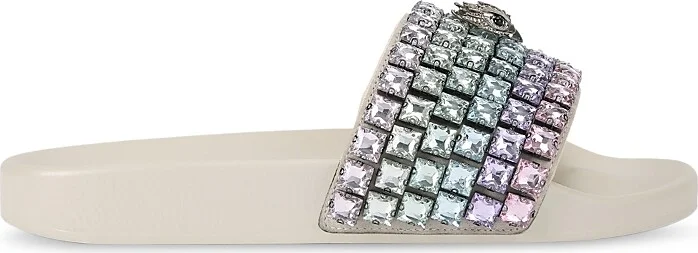Kurt Geiger London Women's Meena Eagle Jewel Slide Sandals