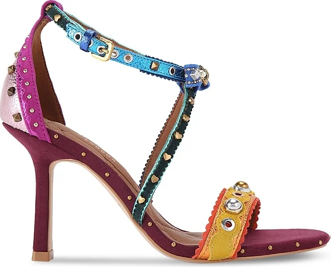Kurt Geiger London Women's Mini Bow Eyelet Sandals