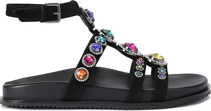 Kurt Geiger London Women's Octavia Flexi Gladiator Sandals