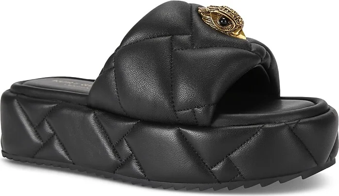 Kurt Geiger London Women's Orson Puffed Platform Slide Sandals
