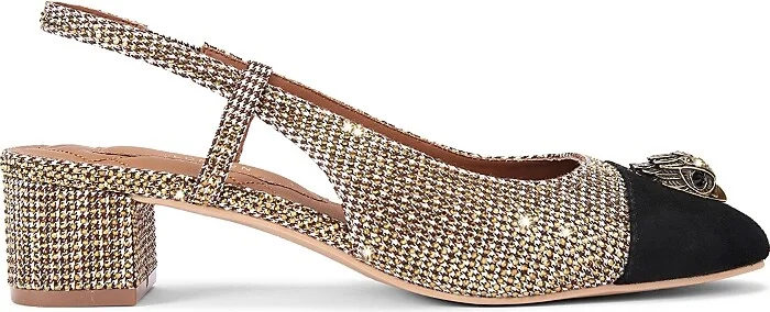Kurt Geiger London Women's Sloane Mid Heel Slingback Pumps
