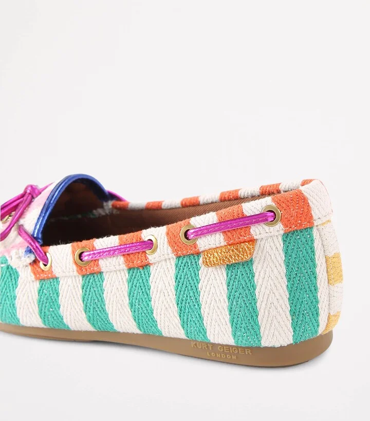 Kurt Geiger London Woven Eagle Moccasins - Image 2