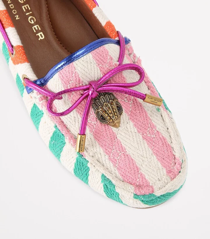 Kurt Geiger London Woven Eagle Moccasins - Image 3