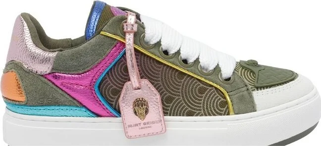 Kurt Geiger Patterned Low-Top Sneakers