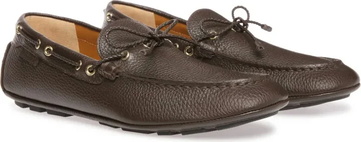 Kyan grained-texture boat shoes - Image 2