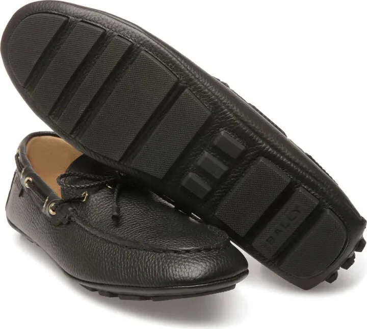 Kyan logo-patch boat shoes - Image 4