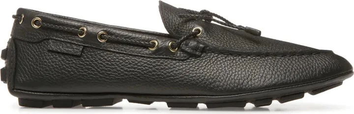 Kyan logo-patch boat shoes