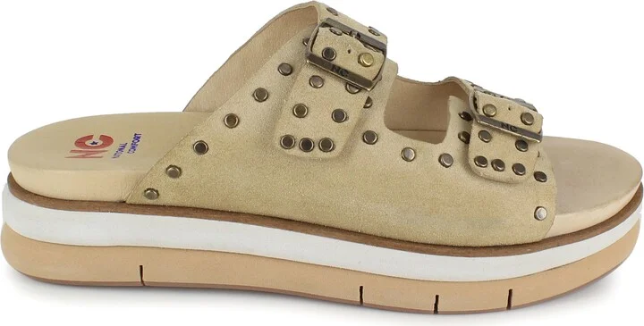 Kynna Studded Platform Slide Sandal - Image 9