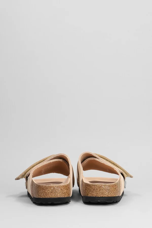 Kyoto Flats In Rose-pink Suede - Image 4