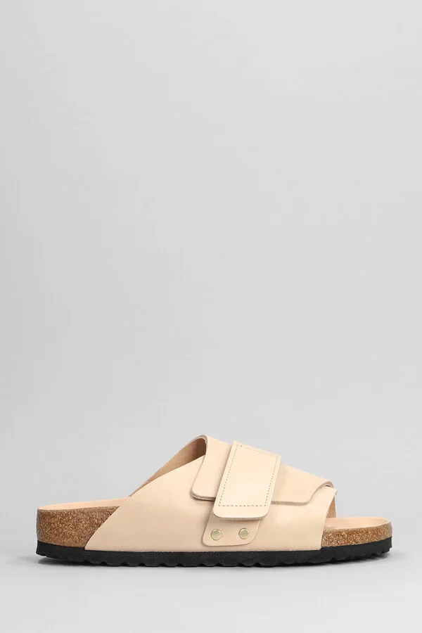 Kyoto Flats In Rose-pink Suede