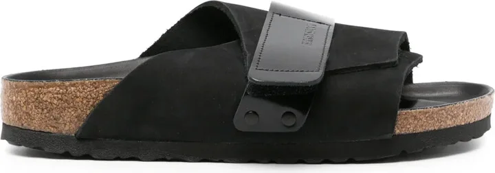 Kyoto suede flat sandals