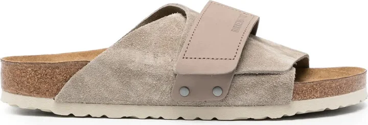 Kyoto suede slides