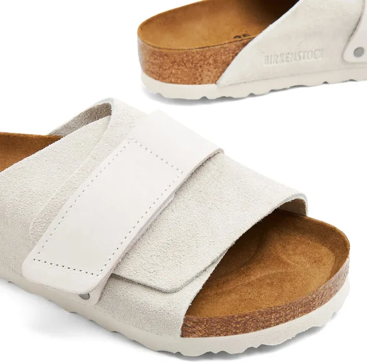 Kyoto suede touch-strap slides - Image 5