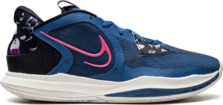 Kyrie 5 Low "Dark Marina Blue/Pinksicle/Black" sneakers