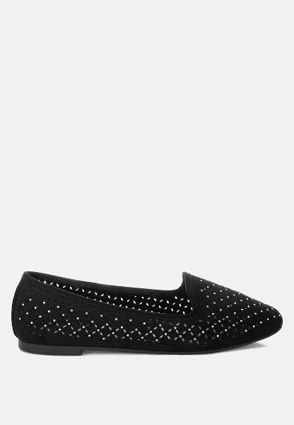 Kyrie Cut Out Detail Ballerinas Women