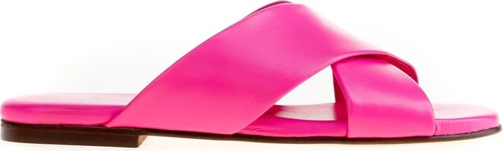 L’Agence Camila Ii Leather Sandal