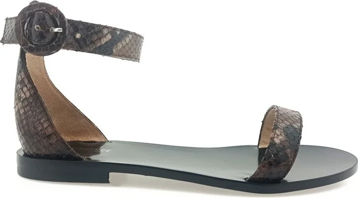 L’Agence Marcela Ii Leather Sandal