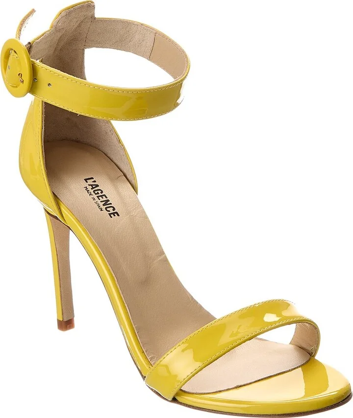 L’Agence Rosette Leather Sandal