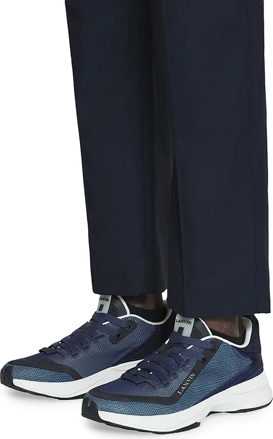 L-I Mesh Sneakers - Petrol Ecru - Size 3 - Image 2