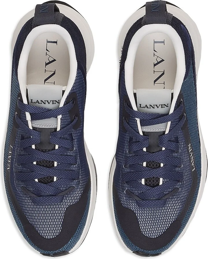 L-I Mesh Sneakers - Petrol Ecru - Size 3 - Image 3