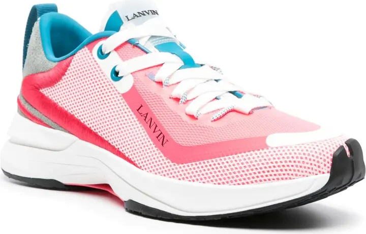 L-i panelled mesh sneakers - Image 2