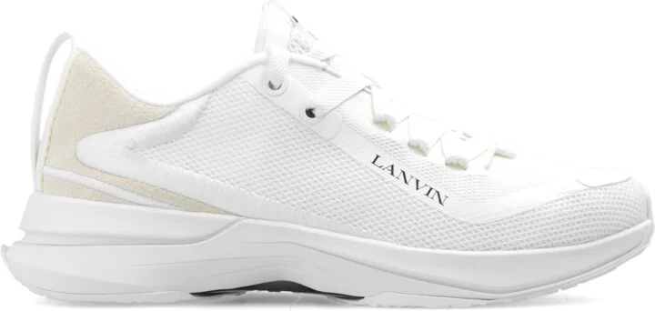 ‘L-I’ Sneakers, , - White