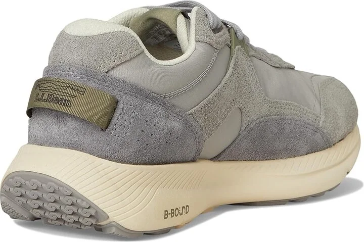L.L.Bean 1985 Mountain Classic Sneaker Men's Walking Shoes Harbor Gray : 10 D - Medium, Suede - Image 4