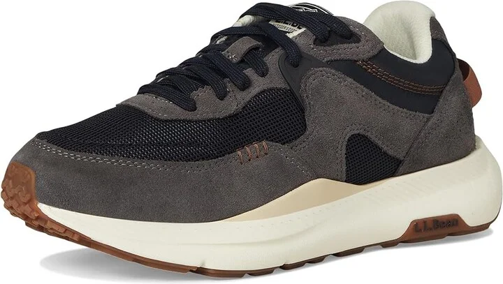 L.L.Bean 1985 Mountain Classic Sneaker Men's Walking Shoes Harbor Gray : 10 D - Medium, Suede - Image 11